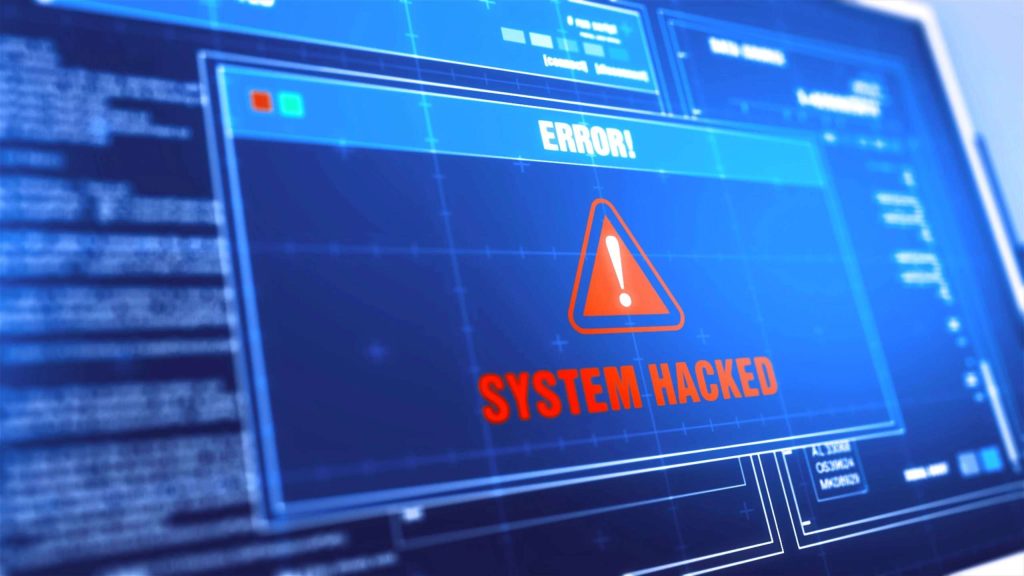 system hacking progress warning